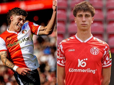 Feyenoorder Jordan Bos komend seizoen tegenover zijn broertje: Kasey (22) op huurbasis naar Excelsior