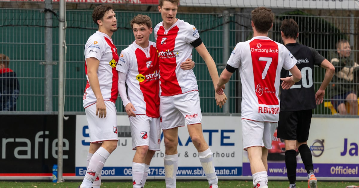 Berkum en Helios pakken titel, Houdini-act van Urk en Heino verslaat Flevo Boys