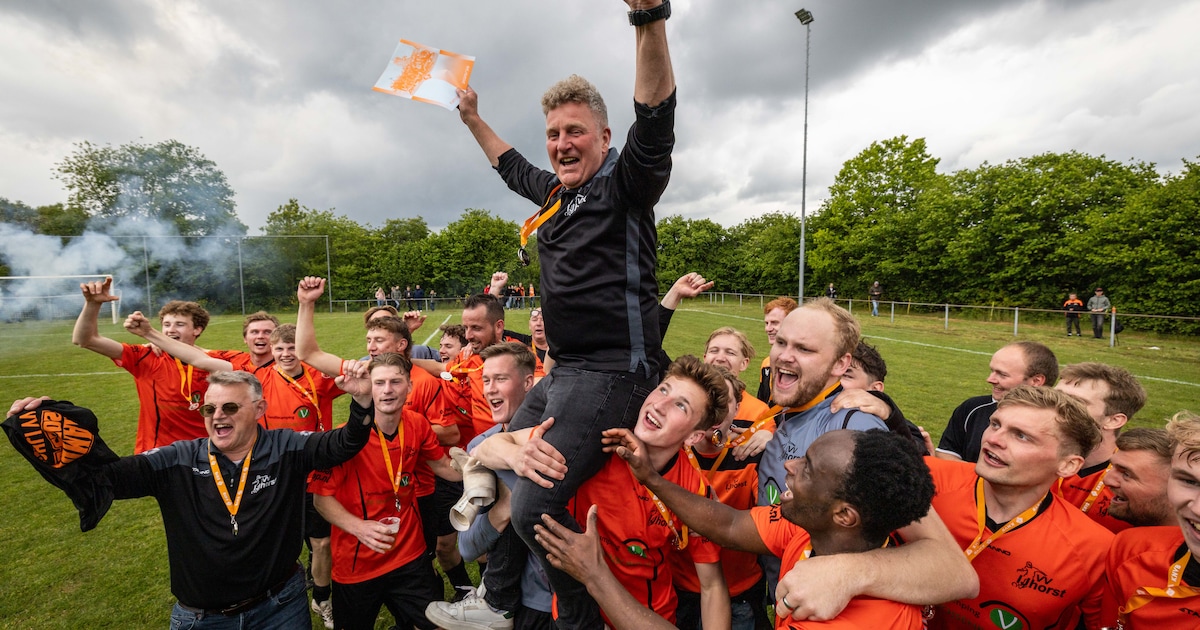 Dik voor het eerst in zijn lange trainersleven kampioen