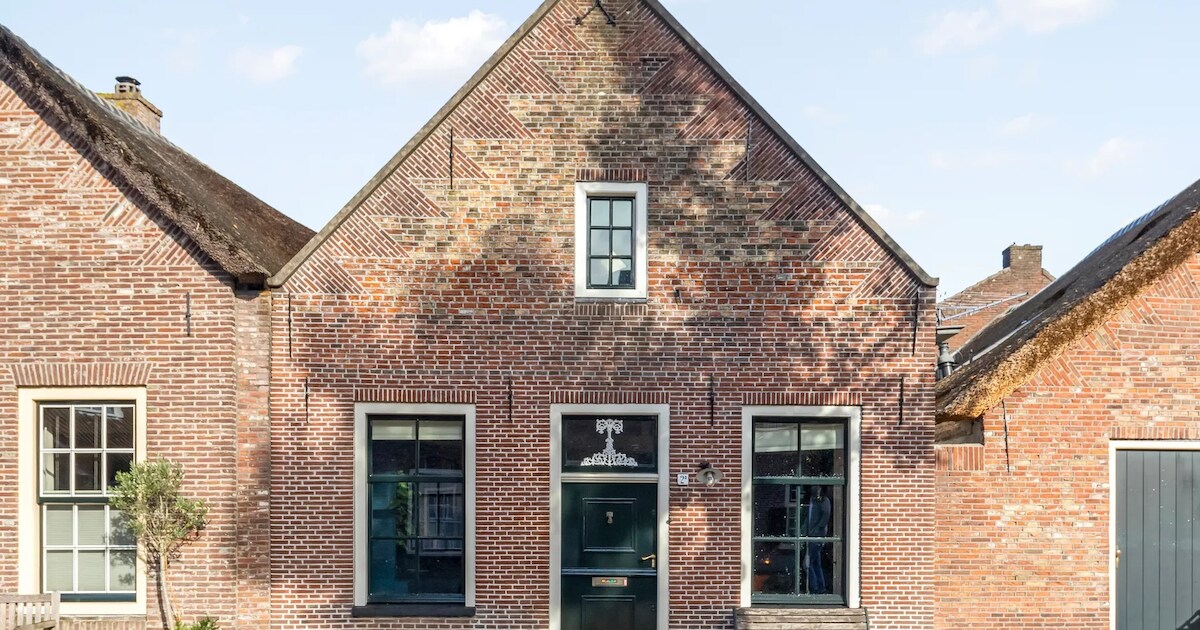 Deze verrassende oude boerderij in Eemnes is een huis om verliefd op te worden