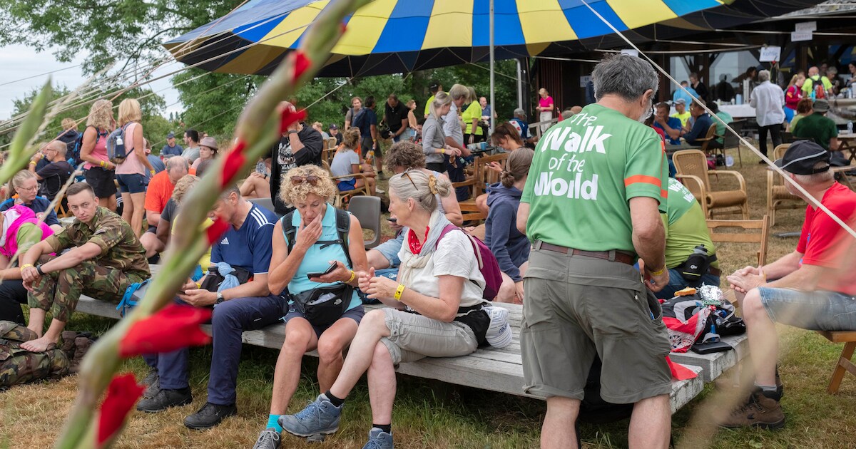 Foto van de rustpost in Overasselt. © Bart Nijs