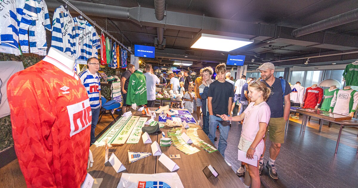 PEC-fans kijken ogen uit dankzij primeur op open dag: ‘Permanent museum ...