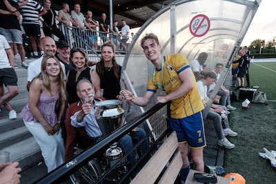 Nick Huls met een gerust hart richting Vijverberg: ‘Een mooiere afsluiting kon ik niet bedenken’