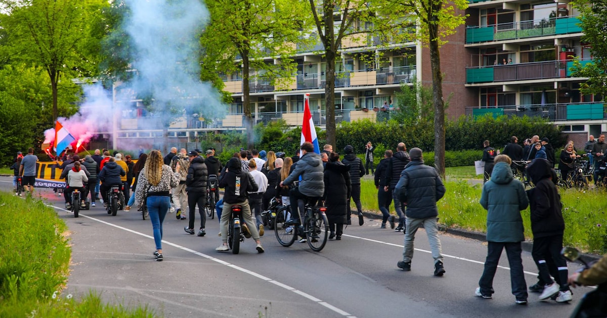 Voor derde avond op rij asielprotest in Apeldoorn: betoging moet opnieuw om 20.00 uur klaar zijn