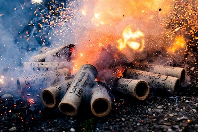 Ruim 28.000 euro schade en meerdere incidenten tijdens jaarwisseling in Nijkerk