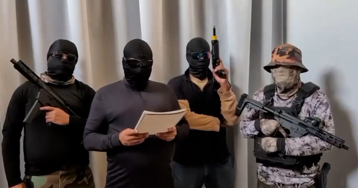 Lugubere Video Circuleert Online Gemaskerde Mannen Bedreigen Jan G 