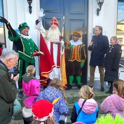 Sinterklaasintocht in centrum Aalten