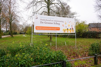 Omwonenden reageren op eerste schets voor vernieuwing park De Groene Scheg in Putten