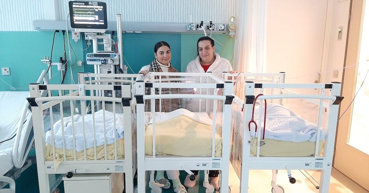 Drieling geboren: ‘We waren wel even in shock, we hebben al een dochter ...