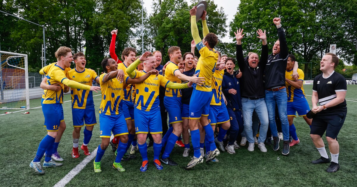 Kampioensstress? Nee hoor! De Esch pakt de titel op overtuigende wijze