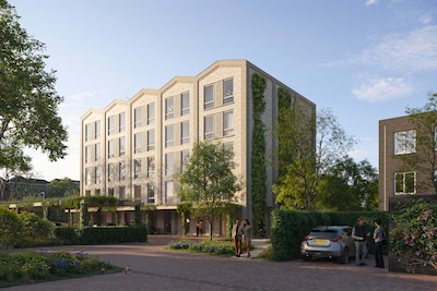 Veel hout, groot, hartstikke duurzaam (en daardoor wel wat duurder): dit gebouw verrijst straks in Z