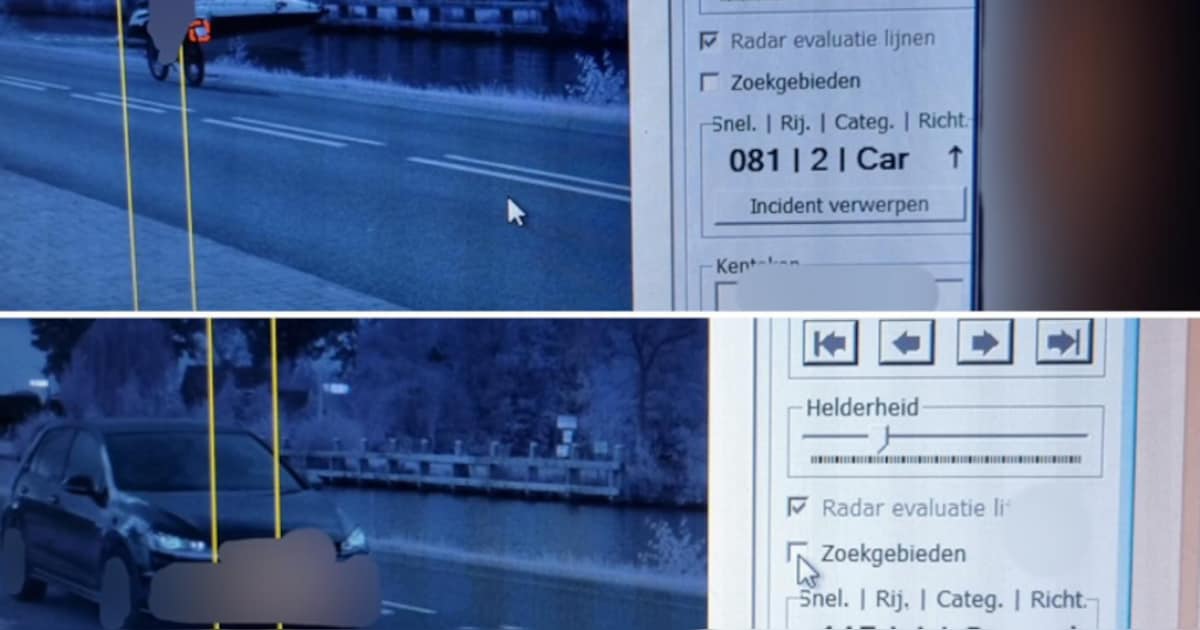 Honderden bestuurders betrapt door radar (en deze twee maakten het wel heel bont)