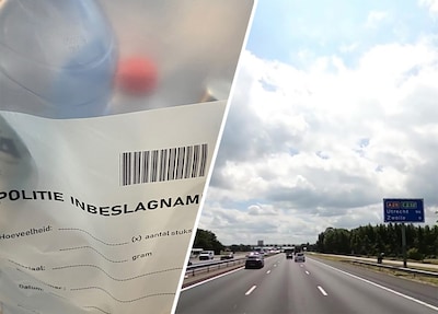 Auto negeert volgteken van politie op de A28 bij Zwolle en gaat er vandoor, even later blijkt waarom