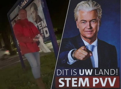 Couzijn - de man die PVV-posters verwijderde - mag lid blijven van CDA (maar er niets meer doen)
