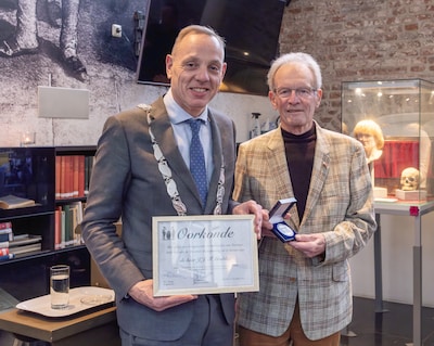 Deventer Stadspenning voor Johan Grobbeé