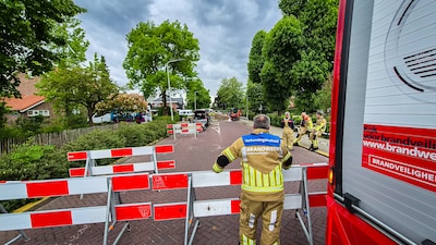 Brandweer rukt uit voor gaslek in Arnhem