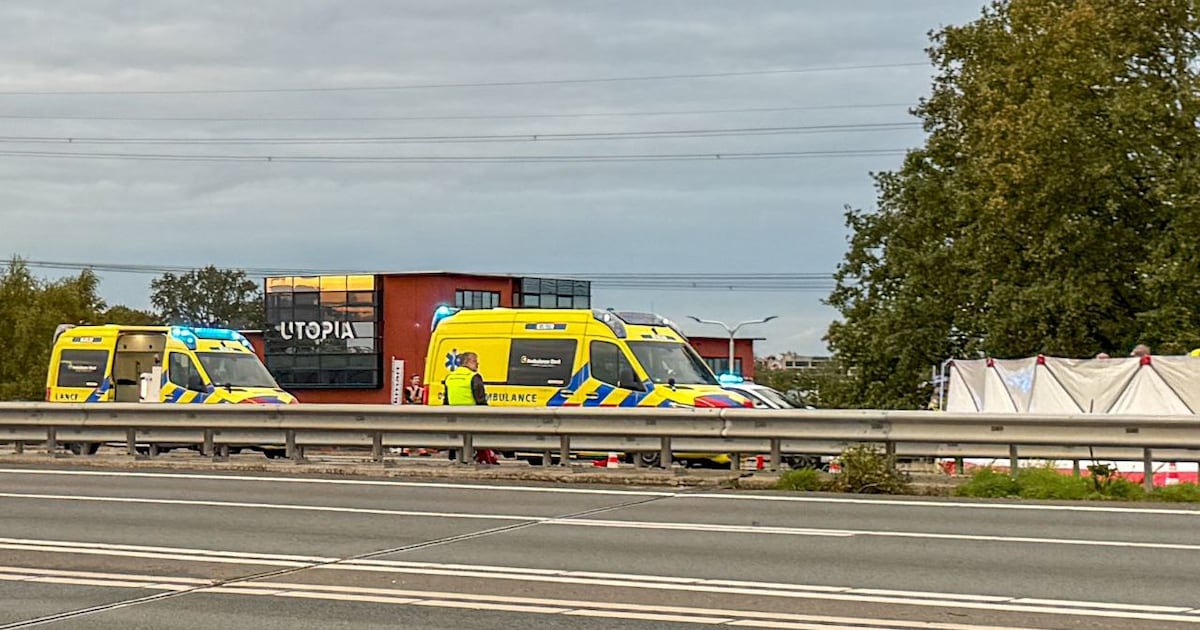 weg weer vrij na ongeval op A35 bij Almelo.