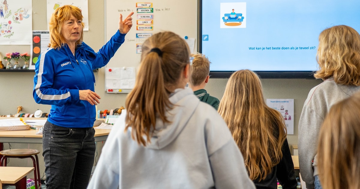 Kinderen in Swifterbant leren hoe ze makkelijk meer kunnen bewegen