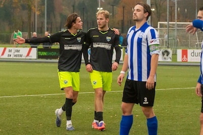 Foutloos Hooglanderveen grijpt eerste periode: ‘We mogen best uitstralen dat we alleen voor de winst