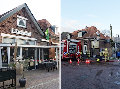 Jaimy en Jurgen zien de rook uit het dak van hun restaurant komen: ‘We zeiden tegen elkaar: dat was 