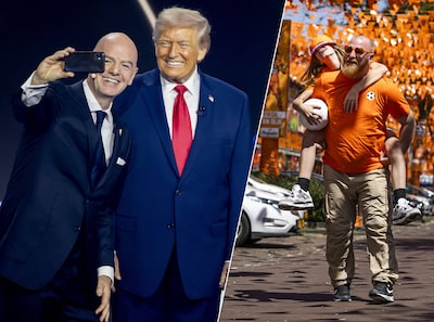 Meer dan helft voetbalfans zegt dat Trump hun WK-beleving beïnvloedt: ‘Ik ga niet kijken naar deze Infantino-show’
