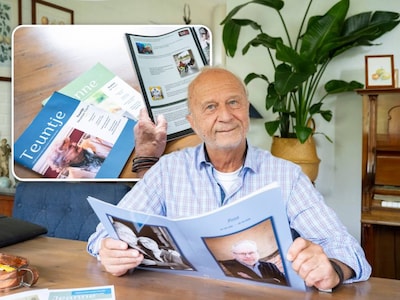 Een tijdschrift over jezelf, voor je nabestaanden: Bert maakt het