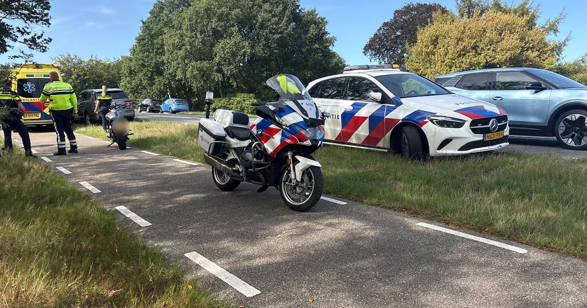 Motorrijder gewond bij ongeluk in Sibculo