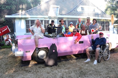 Sjonnie, Whisky en Ma Flodder herleven tijdens vijftiende Olde Kermis in Ulft