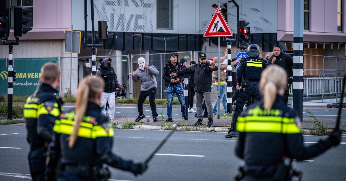 Nog drie jonge mannen aangehouden na geweld tegen politie in Hoofddorp