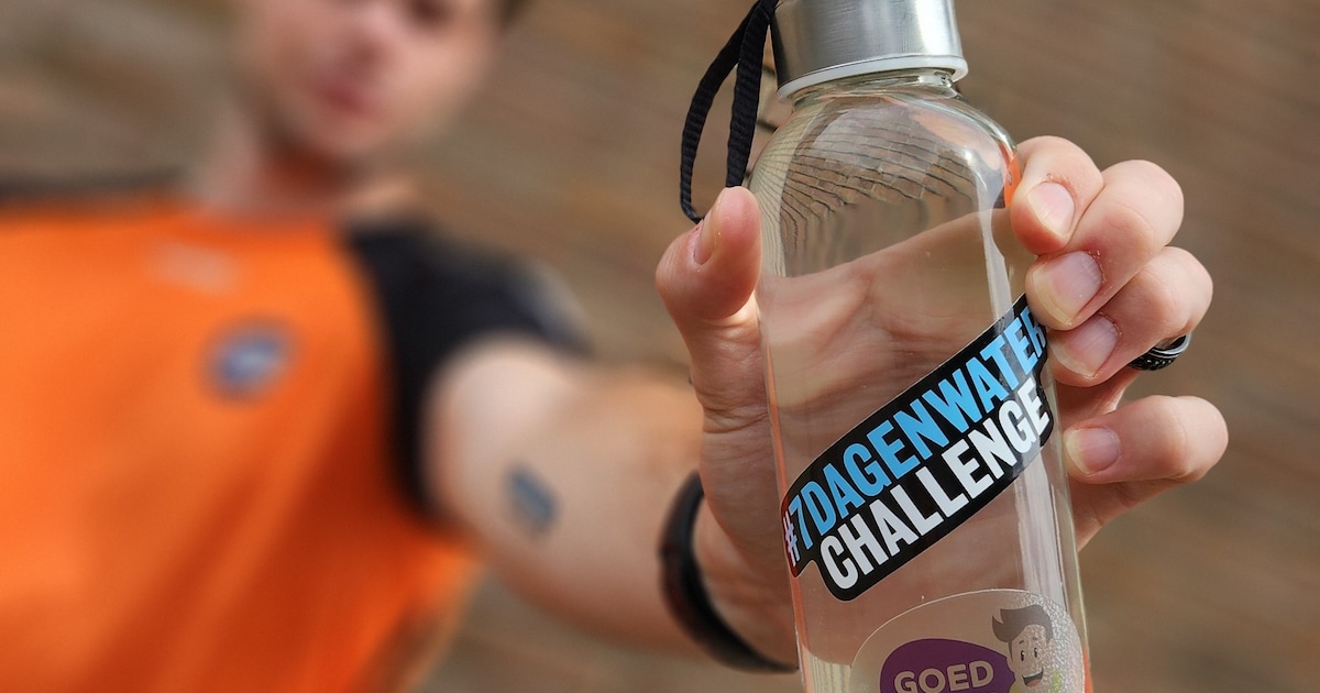 Zeven dagen vooral water drinken tijdens challenge in Oldebroek