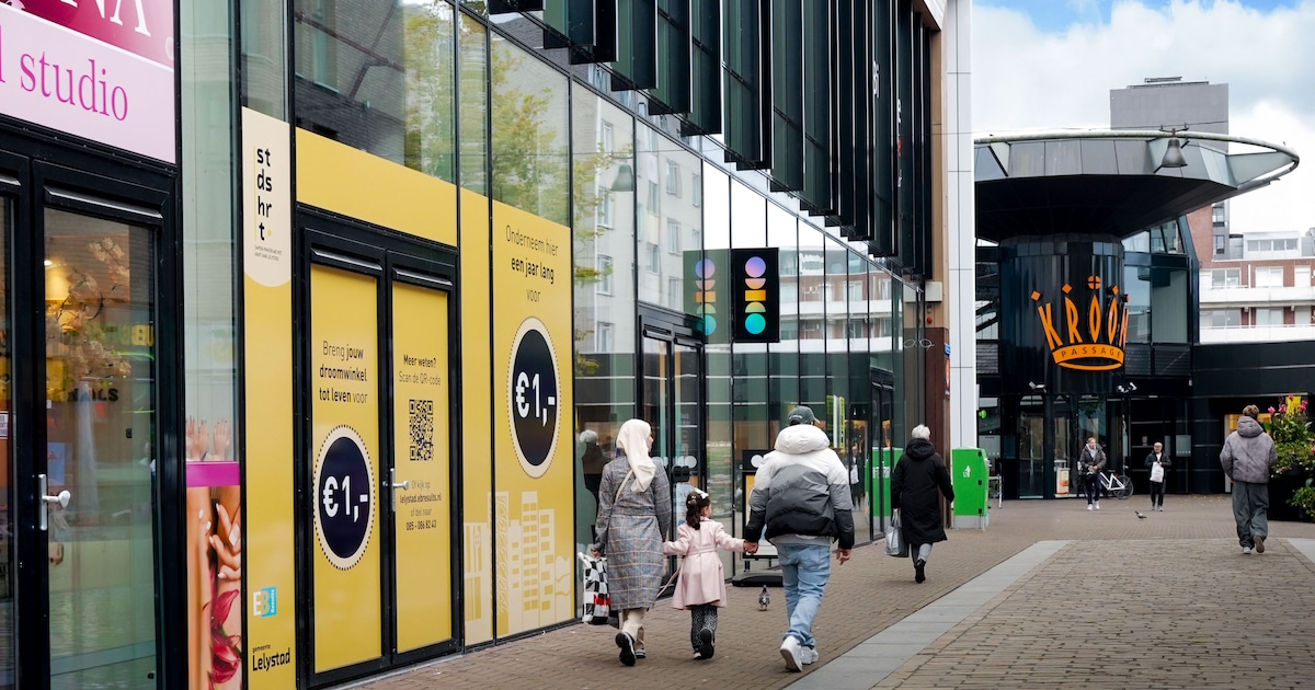 Zo populair is deze actie: tweede winkelpand in Lelystad te huur voor 1 euro