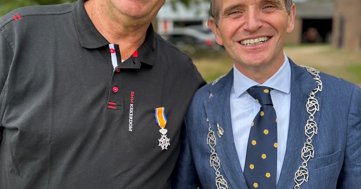 Koninklijke onderscheiding voor Toon van Haaren uit Groesbeek