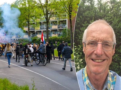Dit waren dus die enge relschoppers? Ik fietste naar ze toe
