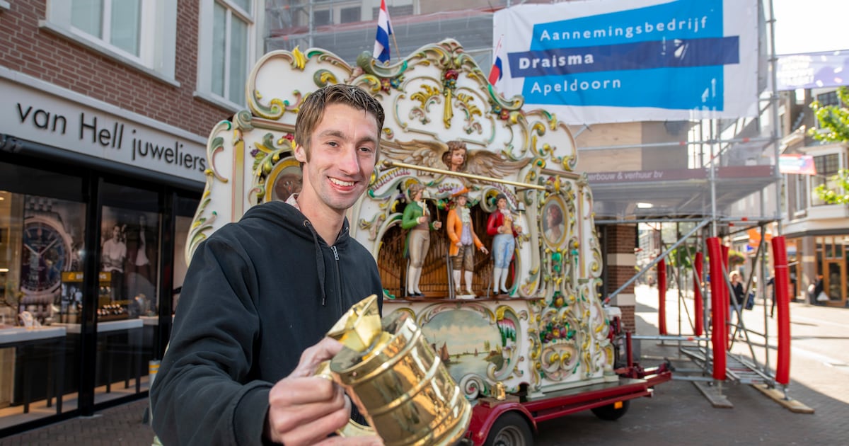 Orgelman Robin krijgt rake klappen in Apeldoorn: ‘Dit is volstrekt kansloos’