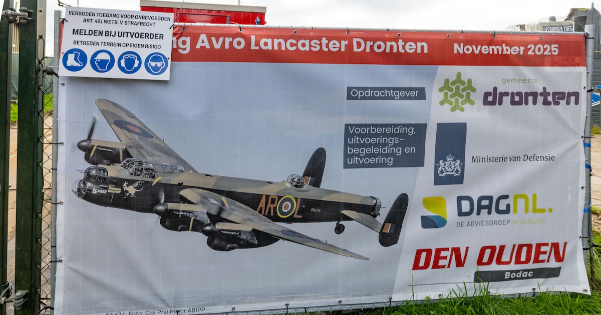 Menselijke resten gevonden bij onderzoek naar gevechtsvliegtuig uit Tweede Wereldoorlog in Dronten