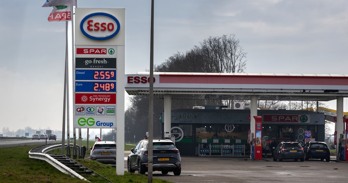 Alleen wie niet zelf hoeft te betalen tankt hier nog: dit is het duurste tankstation van Nederland