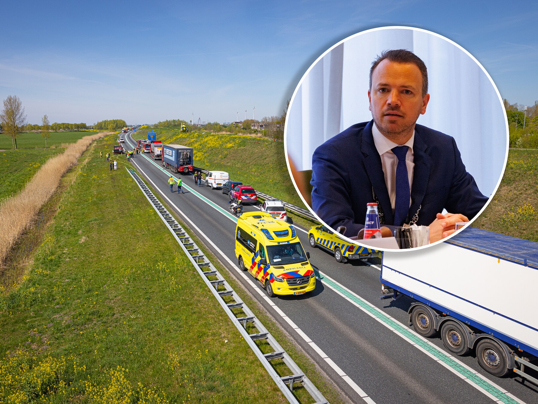 Burgemeester over ‘genadeloze’ N50: ‘Wéér moeten mensen in Kampen dit grote verdriet meemaken’