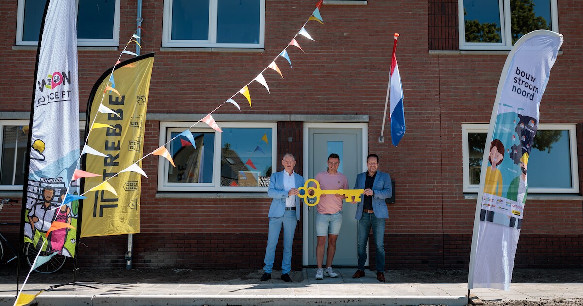 Negen nieuwe woningen opgeleverd in Steenwijkerwold