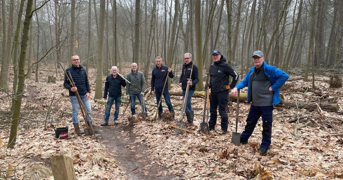 Wethouder opent vernieuwde mountainbiketrack op de Woldberg