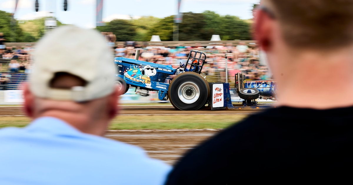 Voor de familie Esselink is deze tractorwedstrijd geen evenement, maar gewoon thuis