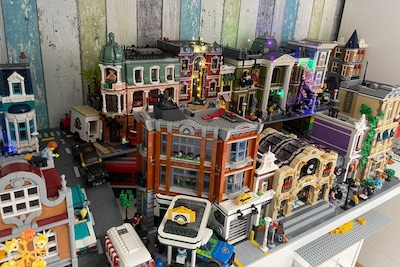 De Meenthe verandert weer in Lego-paradijs