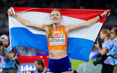 Femke Broeders-Bol تفاجئ نفسها في برمنغهام: "ساقاي تسير أسرع من رأسي"