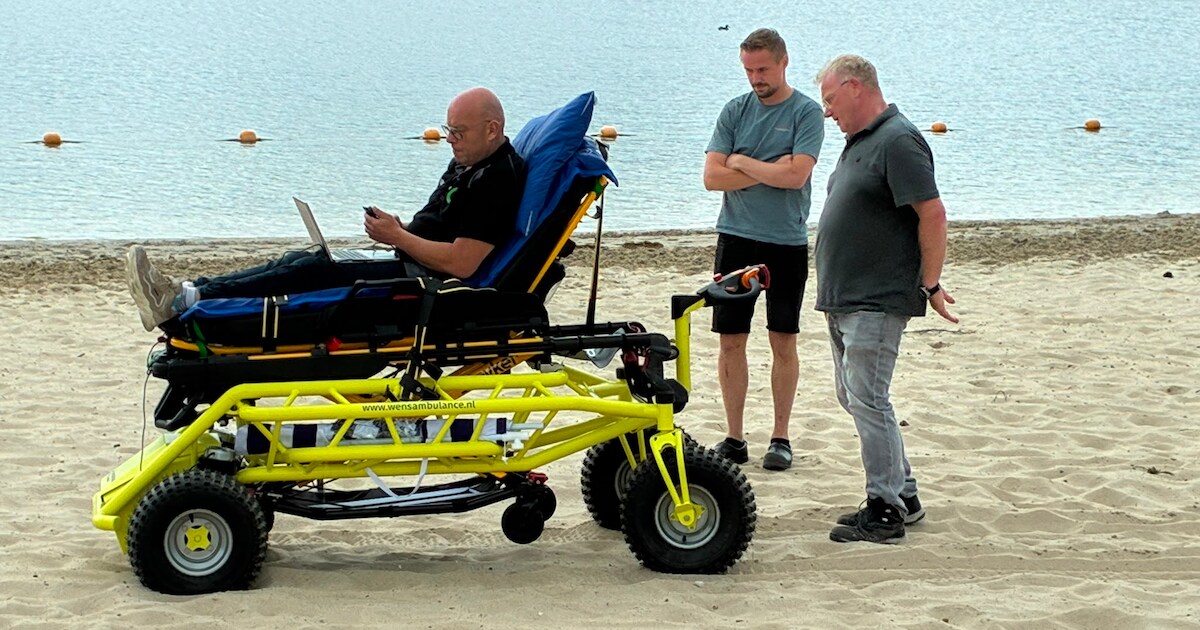 Uitvinding uit Oost-Nederland maakt laatste wens van patiënten mooier: comfortabel naar strand of di