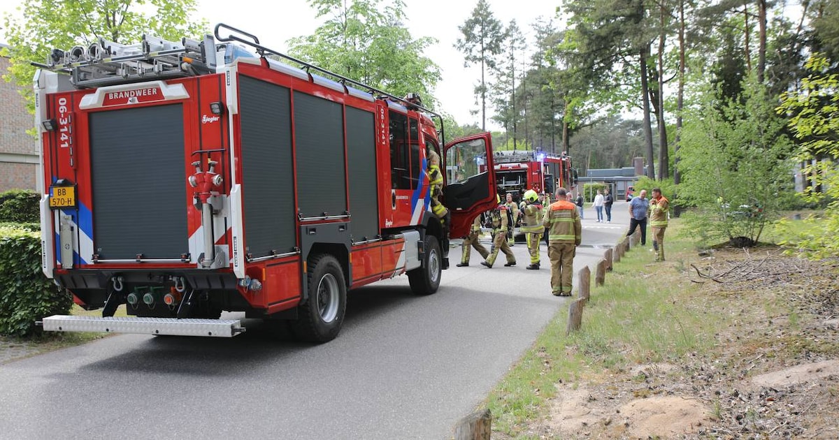 Klein brandje op kamer van zorginstelling op Stoppelbergweg in Beekbergen
