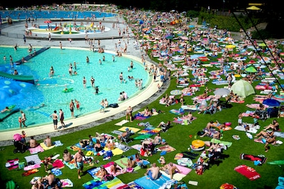 Kwik steeg tot 20 graden afgelopen tijd, maar het Bosbad in Amersfoort blijft dicht: dit is de reden