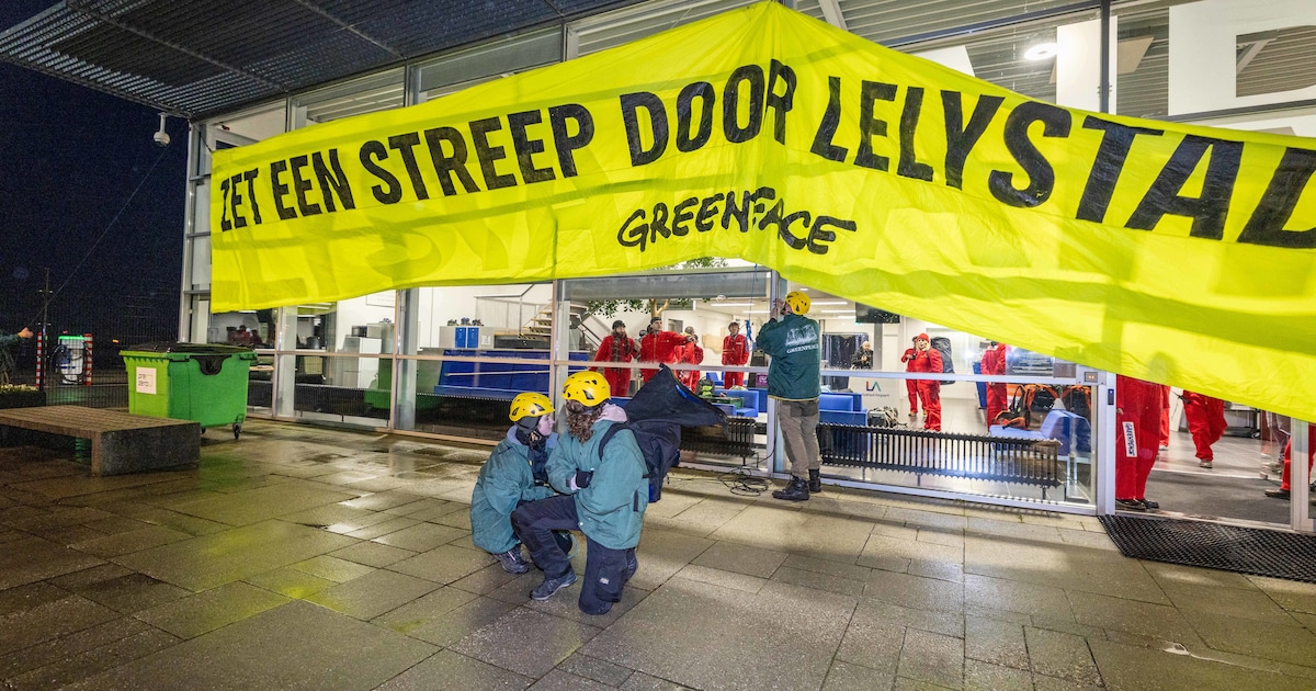 De bezetting van Lelystad Airport: bij Greenpeace wisten demonstranten precies wat ze moesten doen