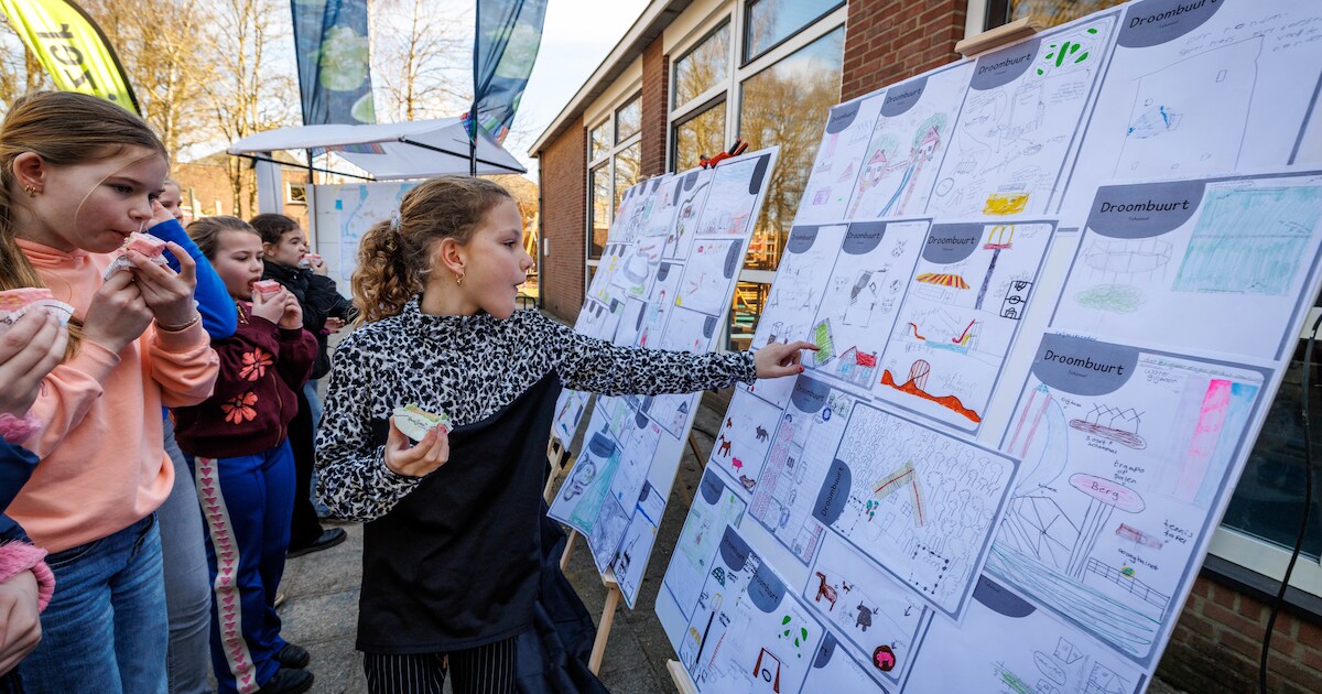 Basisschoolleerlingen denken mee over de toekomst van Steenwijkerland: ‘Meer speeltuinen en een McDo