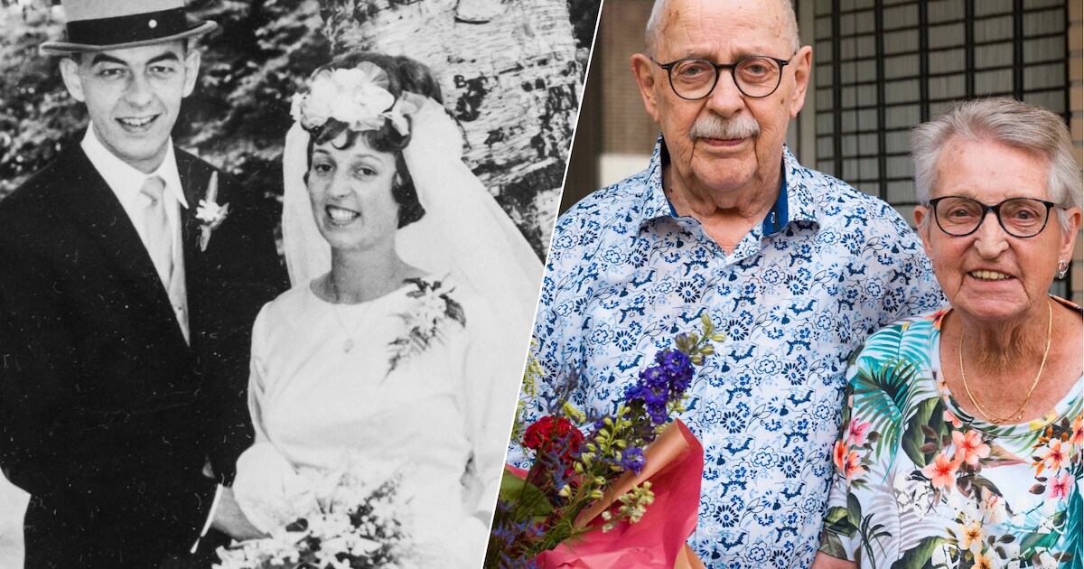 Henk en Bep zochten nieuwe schoenen, maar vonden elkaar: 70 jaar later zijn ze nog samen | Foto