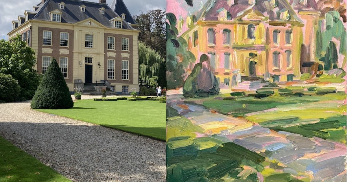Zes schilders exposeren hun werk in huis Verwolde na week vol inspiratie