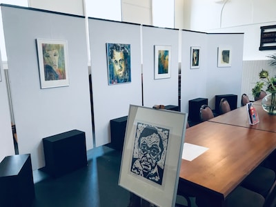 Expositie Borculose kunstenaar Jan Gerritsen in synagoge